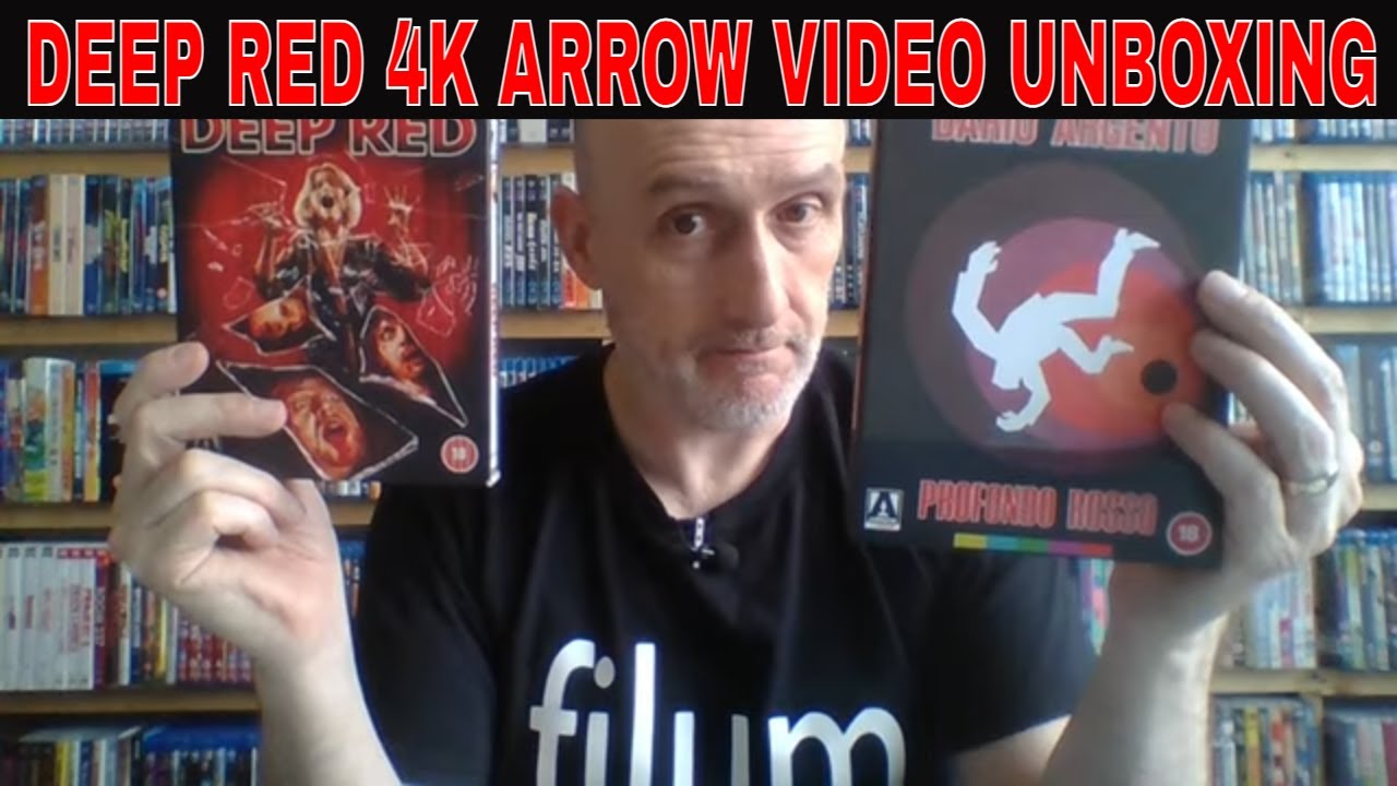 Deep Red 1975. 4K Unboxing & Comparison. Arrow Video Limited Edition.
