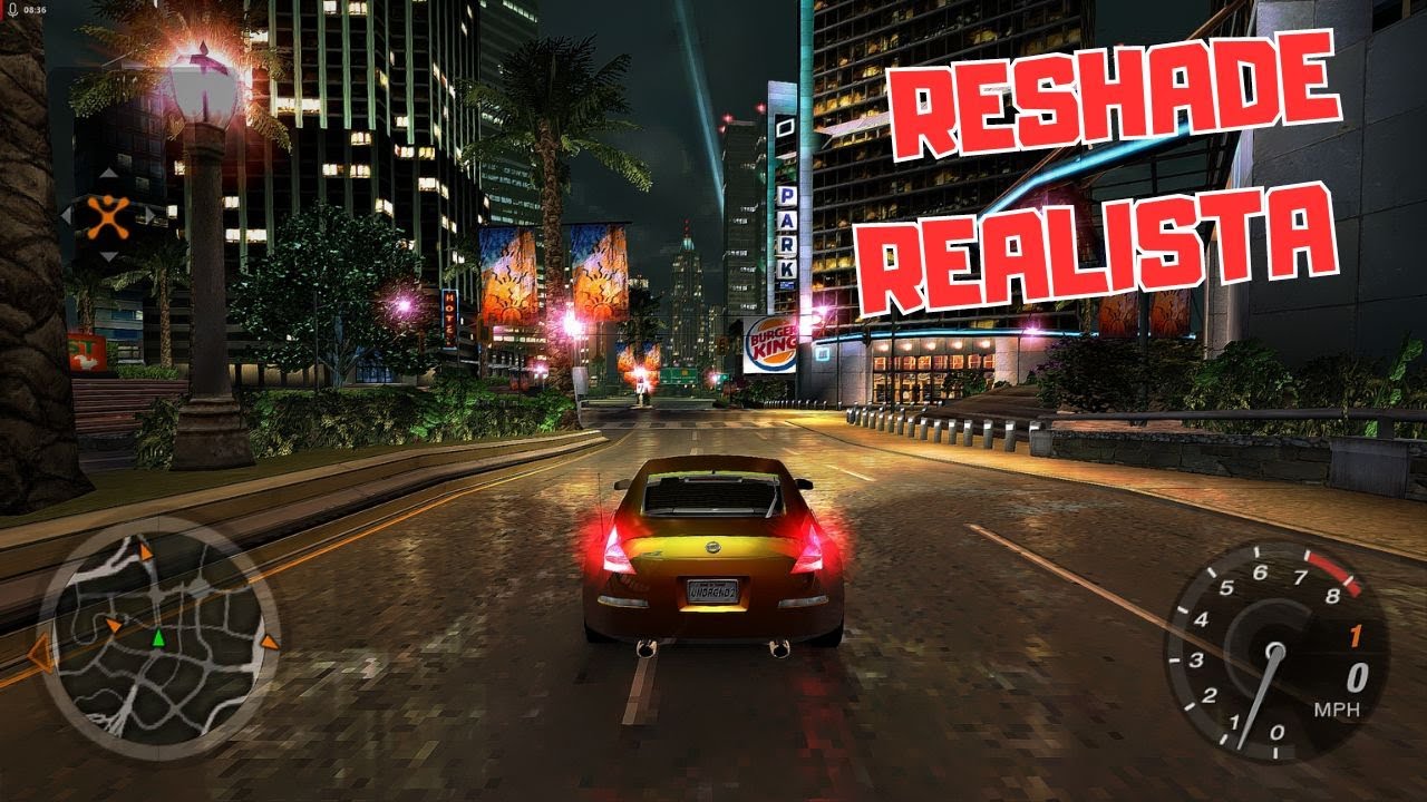 Como deixar seus jogos mais bonitos utilizando ReShade - Need For Speed Underground 2 realista