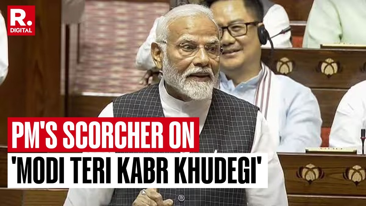 PM Modi Exposes Congress's Ulterior Motives Behind 'Modi Teri Kabra Khudegi' Slogan