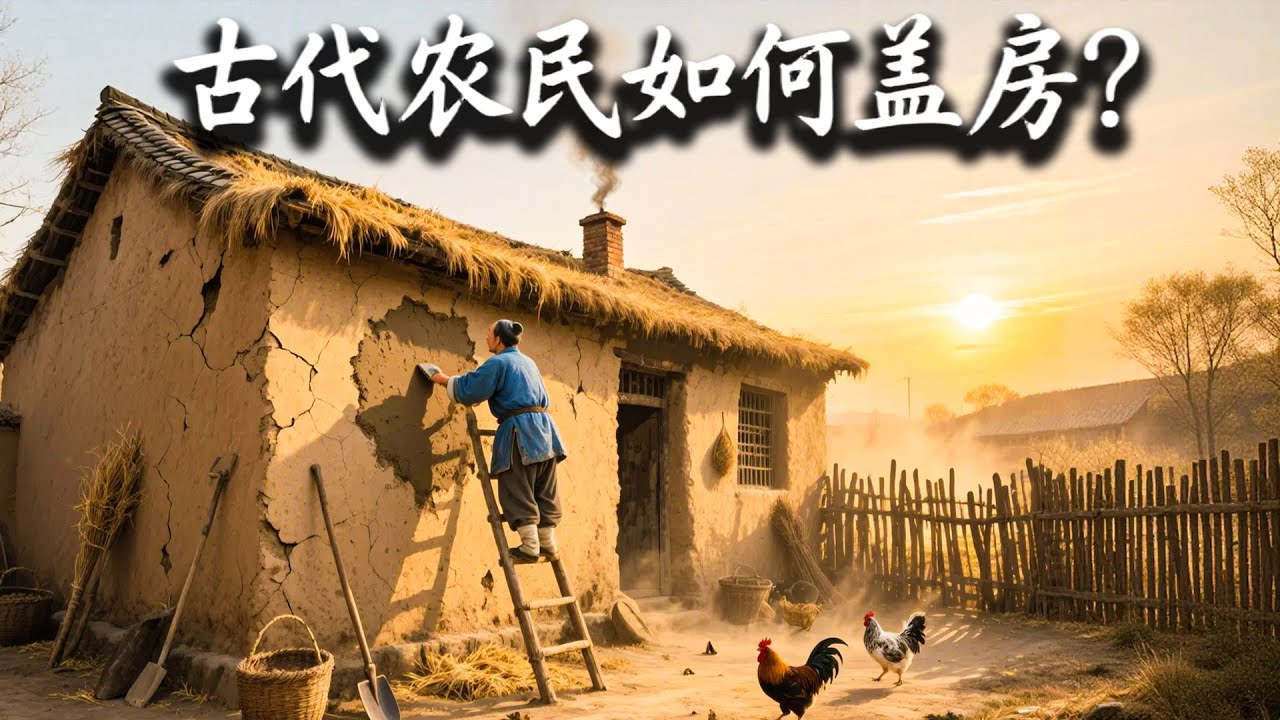 古代农民盖房有多拼？赌上三代积蓄，为何只能换来一个泥窝？揭秘底层百姓的安家史｜助眠历史故事
