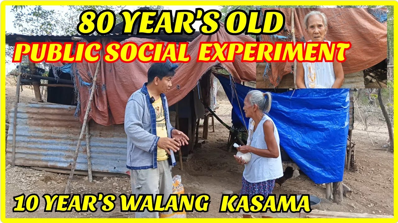 NAGPANGGAP AKO NASUNUGAN SA 80 YEARS NA LOLA PUBLIC SOCIAL EXPERIMENT DADDY FRANKIE VLOGS