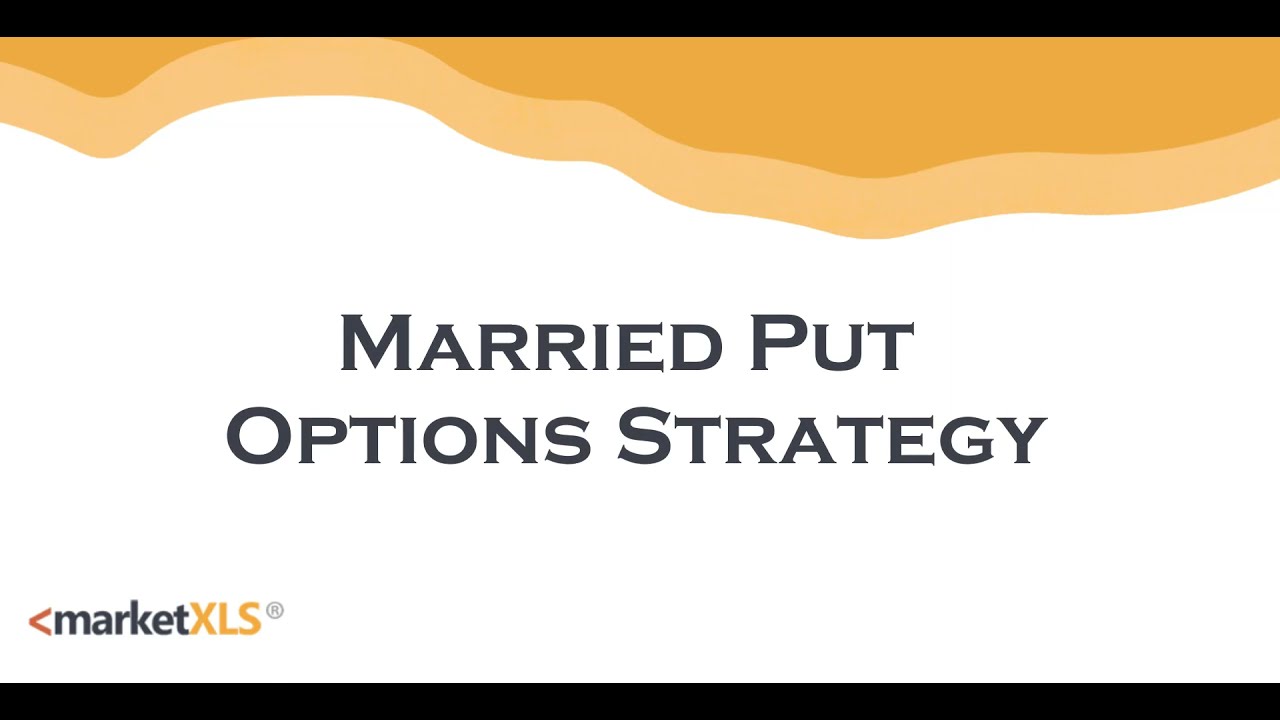 Married Put Strategy (Using MarketXLS)