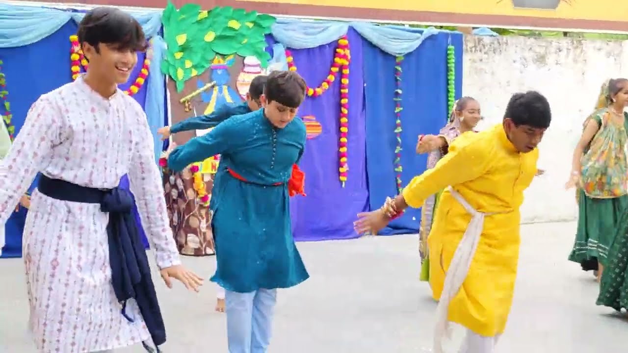 Janmashtami Celebration in Shanti Global School, Kalol | Dance Performance