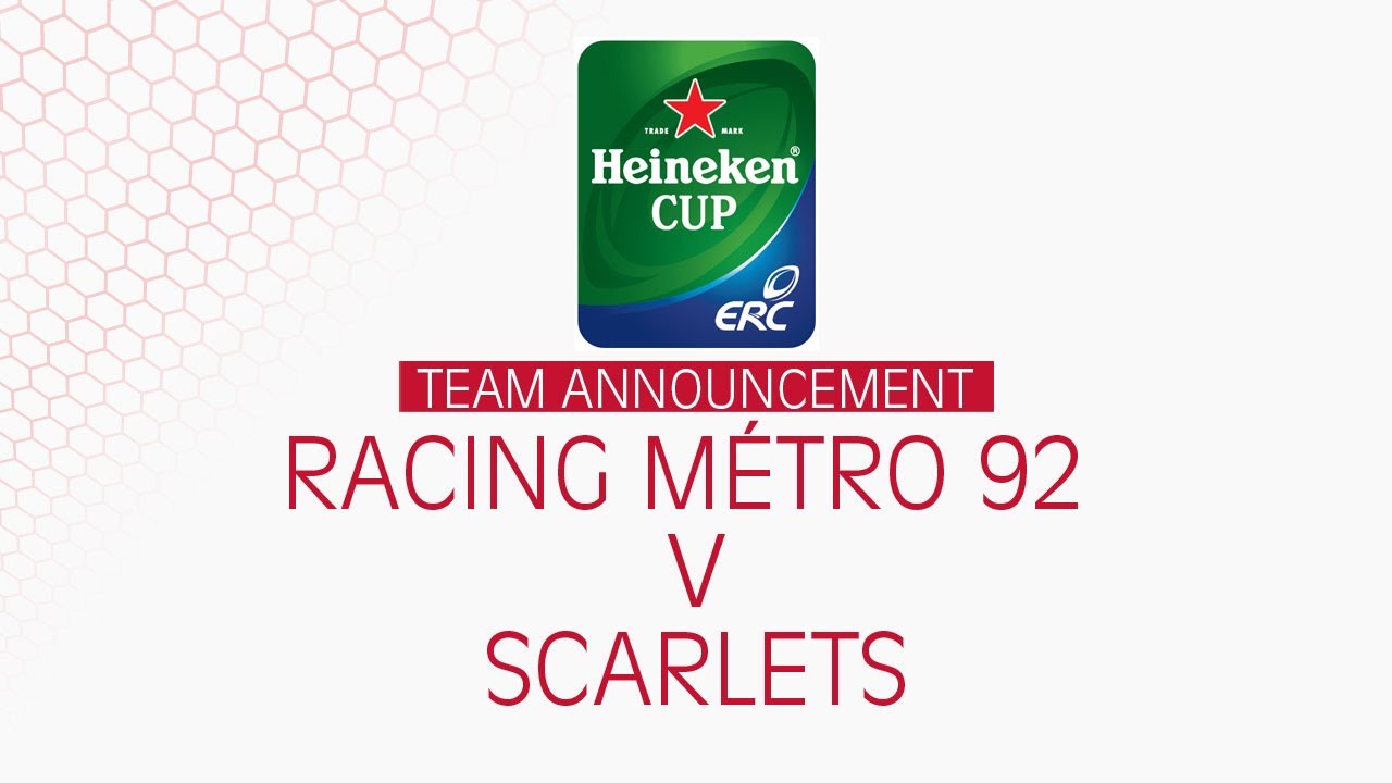 Team announcement - Racing Metro 92