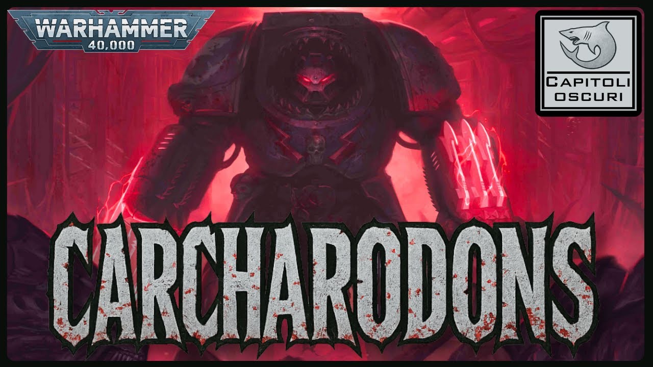 CARCHARODONS — Predatori del Vuoto | Warhammer 40k Lore & Storia ITA