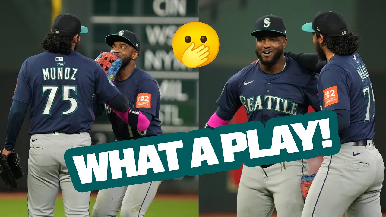 MUST SEE: The ending of this Mariners vs. Astros game is WILD 👀 (Robles comes out of NO WHERE 😳)