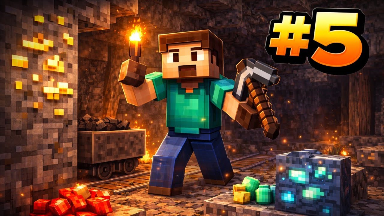 24hs PARA PASARME Minecraft #5 Minería p. 2!