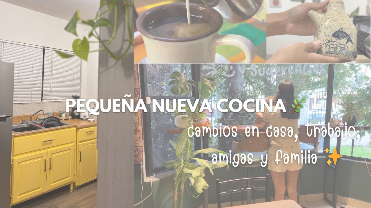✨Restauramos muebles para la cocina 🏠 | mini haul | organización + trabajo, amigas y familia 🌿