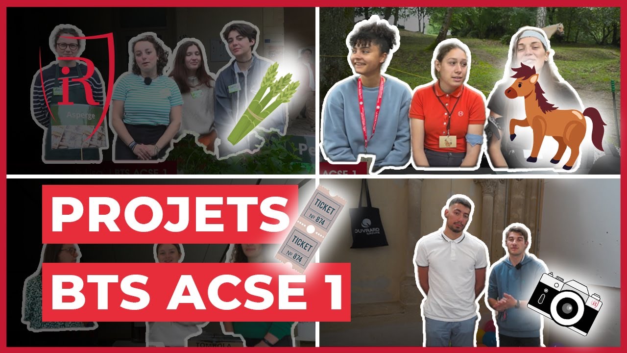 Projets de communication BTS ACSE 1 - 2024