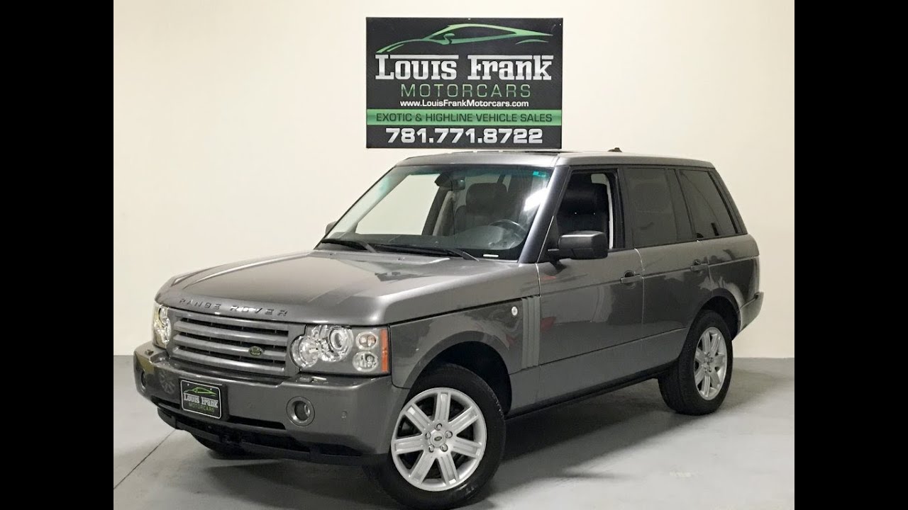 Презентация Land Rover Range Rover HSE LUX 2008 года в Louis Frank Motorcars, LLC в HD-качестве
