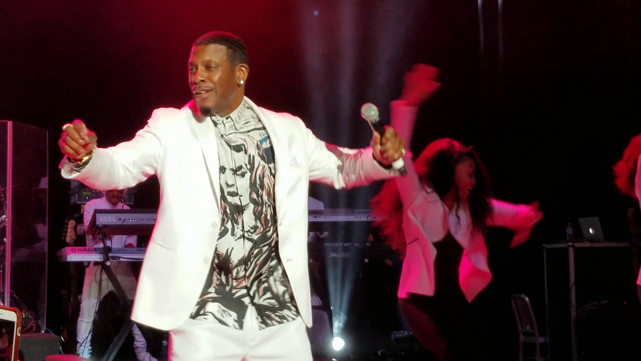 Keith Sweat opens his show at The Greek