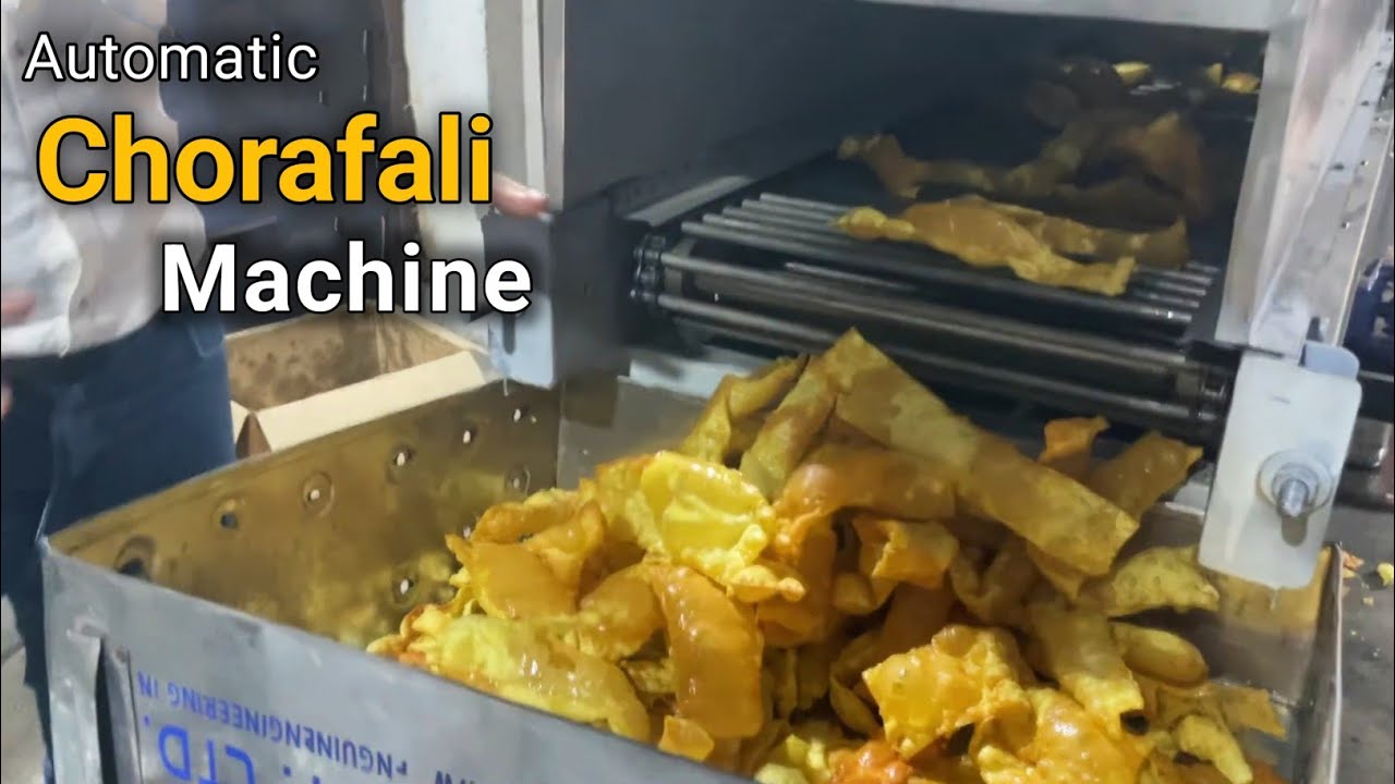 Chorafali Making Machine Automatic | New Food Business Ideas