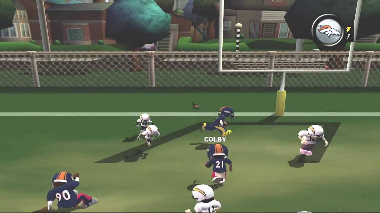 Backyard Football 2010 2nd game vs San Diego Chargers