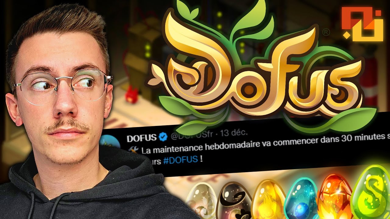 J'AI FILMÉ UNE MAINTENANCE DOFUS CHEZ ANKAMA