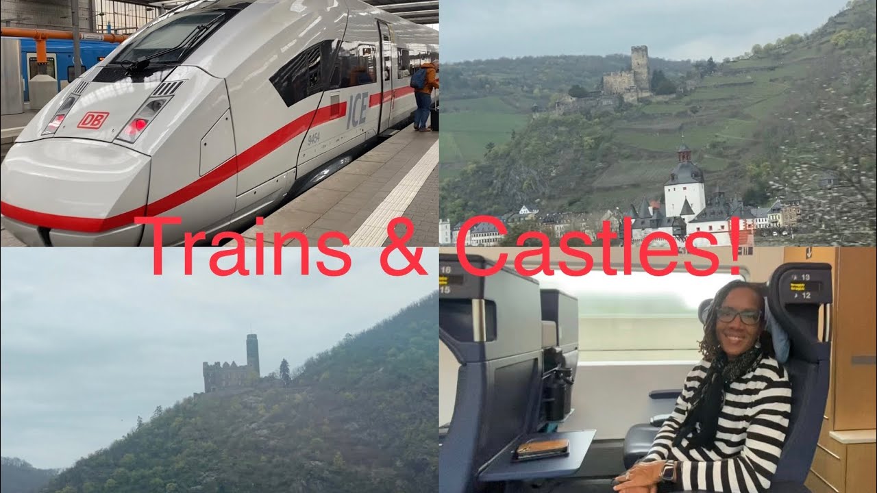 Railway to the Rhine River: Munich to Mannheim to Koblenz by train