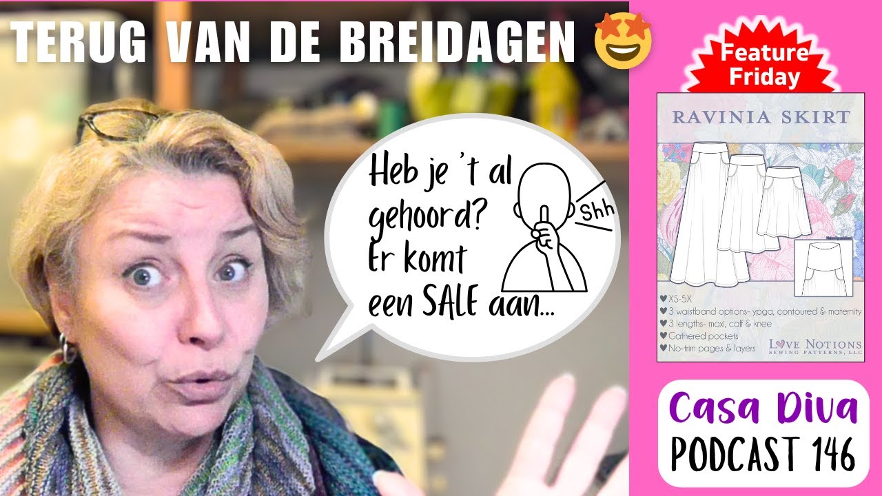 Casa Diva Podcast (146) - Terug van de Breidagen in Nijkerk 🧶Wat was het weer gezellig! 🥰