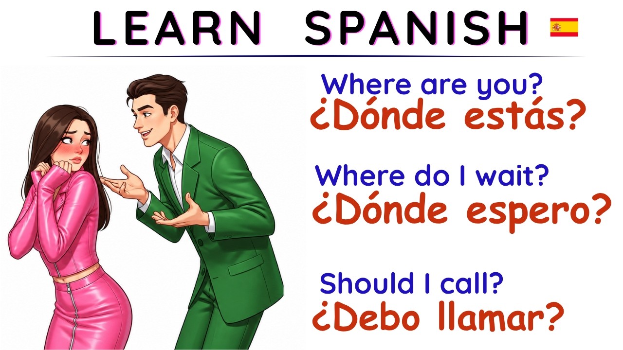 Common SPANISH PHRASES You'll Use Everyday | Learn Spanish for beginners | Aprender espa&ntilde;ol