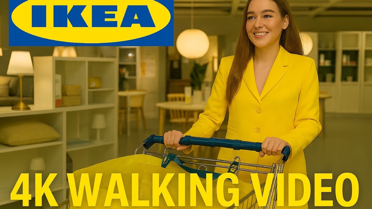 IKEA Walking Tour 4K 🛒 | Inside IKEA Showroom & Market Hall Walkthrough in the Netherlands