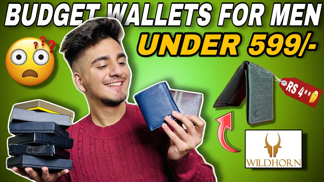 7 Best Wallets For Men Under ₹599😱 | Amazon Wallet Haul Review