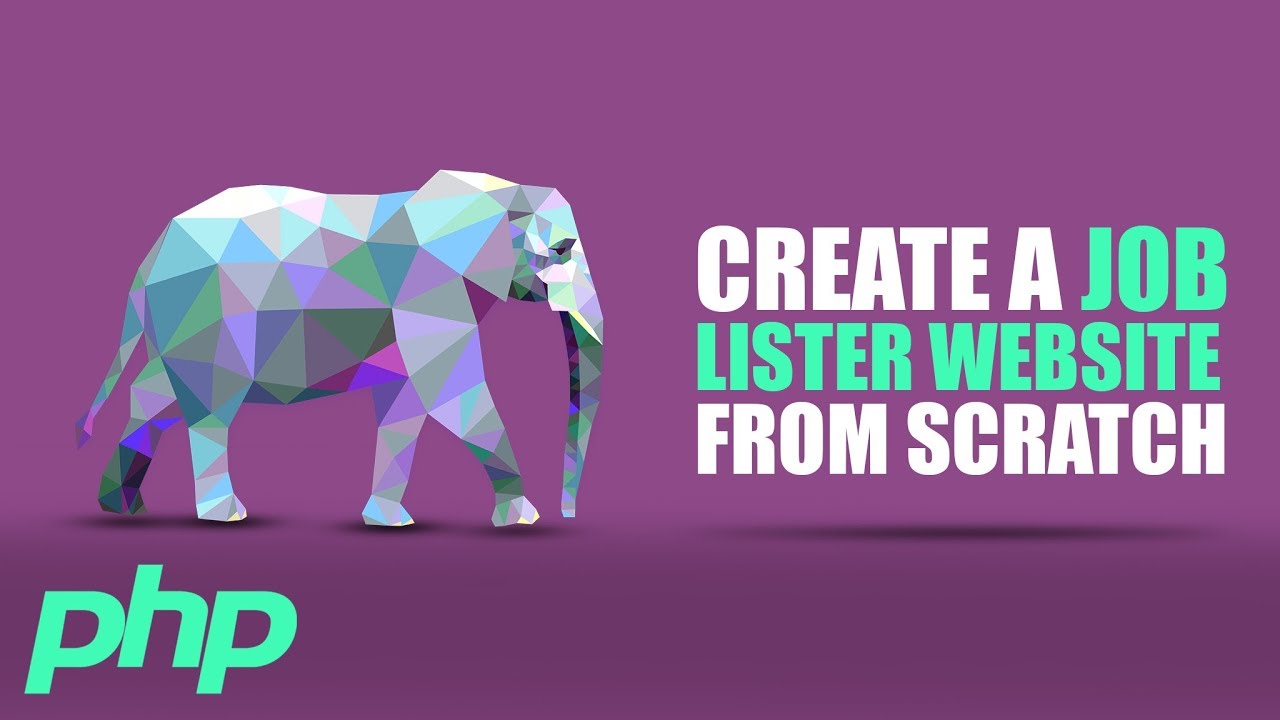 Projects In PHP | Creating A Job Lister Website From Scratch | Eduonix