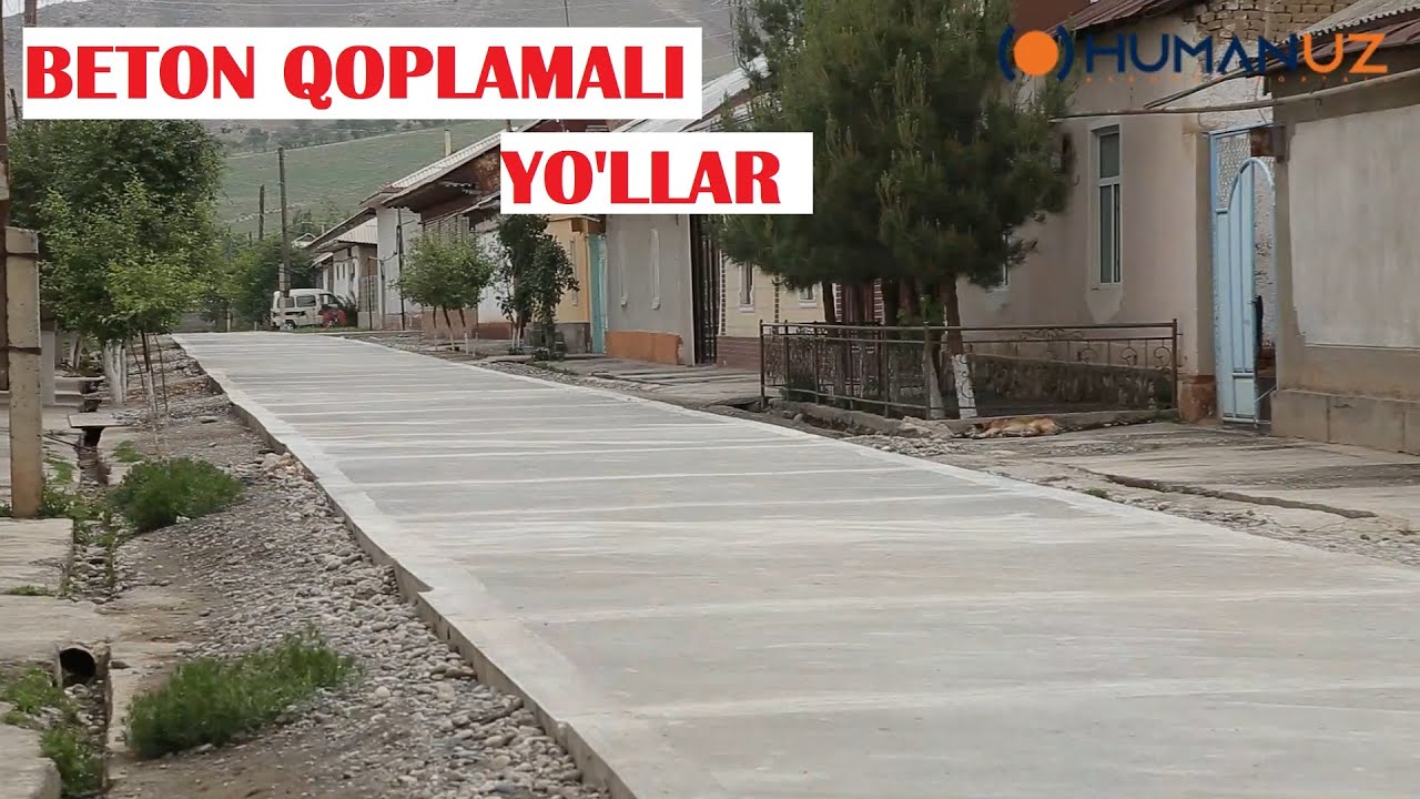ANDIJONDA MAHALLALARGA O'ZGACHA YO'LLAR QURILMOQDA