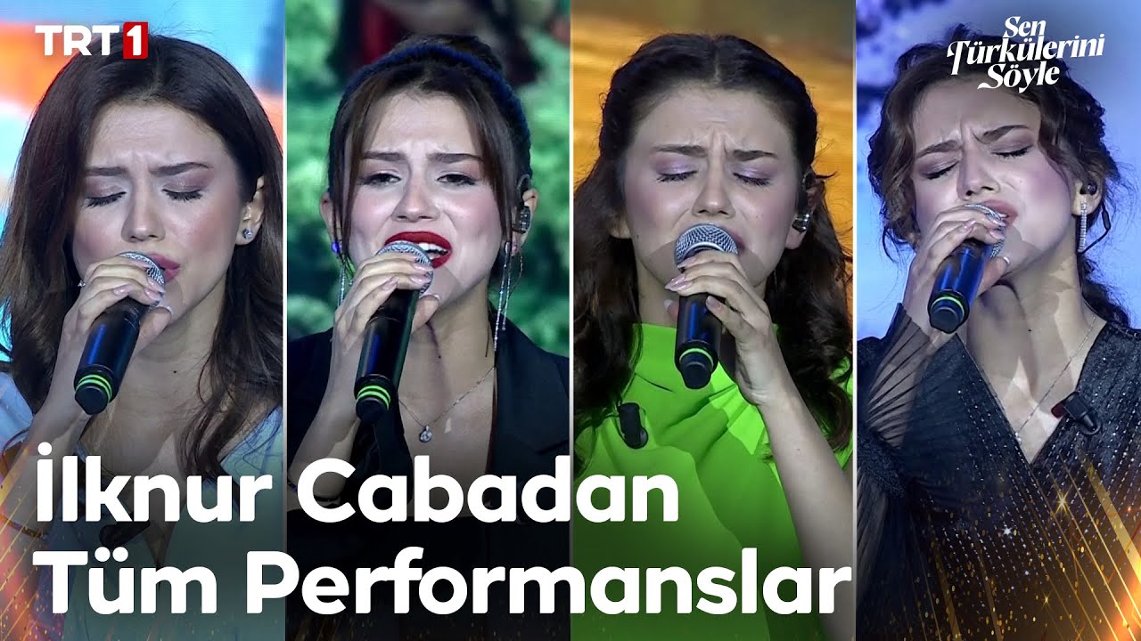 İlknur Cabadan Tüm Performanslar 🎶 - Sen Türkülerini Söyle @trt1