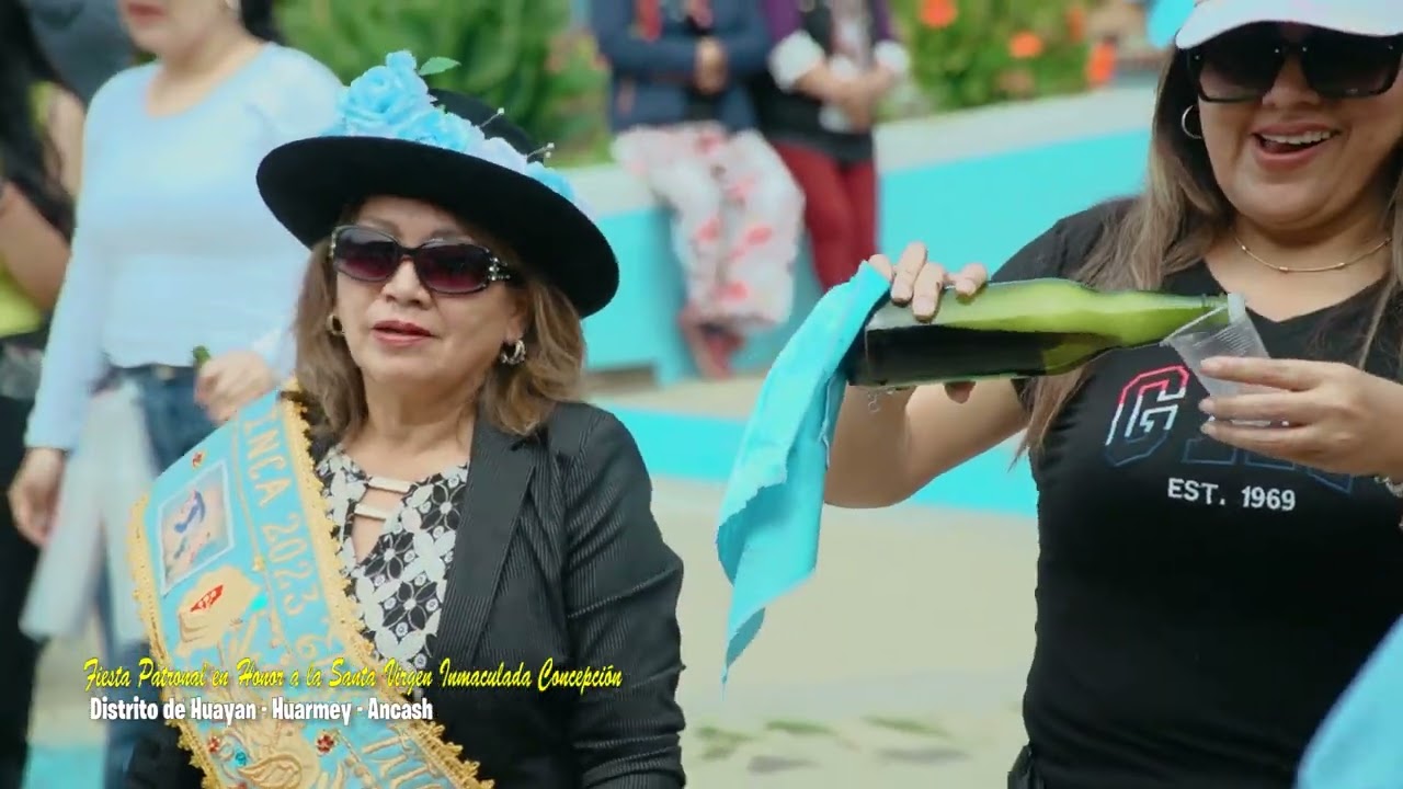 Fiesta Virgen Inmaculada Concepción de Huayan 07 de diciembre 2023 Inca Elsa Tito J PARTE  1