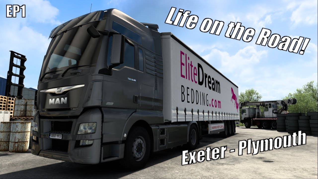 EXETER - PLYMOUTH - Euro Truck Simulator 2 1.40 - Promods 2.52 -  Episode 1