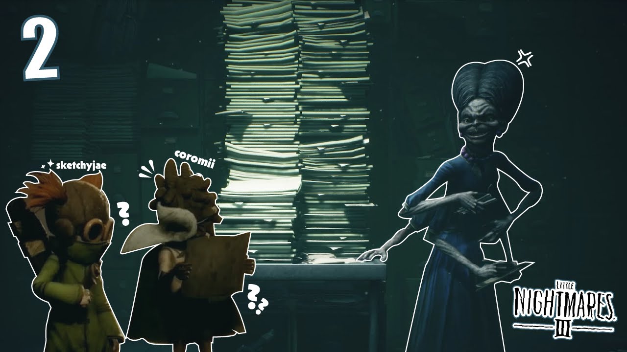 Eine VERÜCKTE SPINNENLADY verfolgt uns ! (Little Nightmares 3 #2)