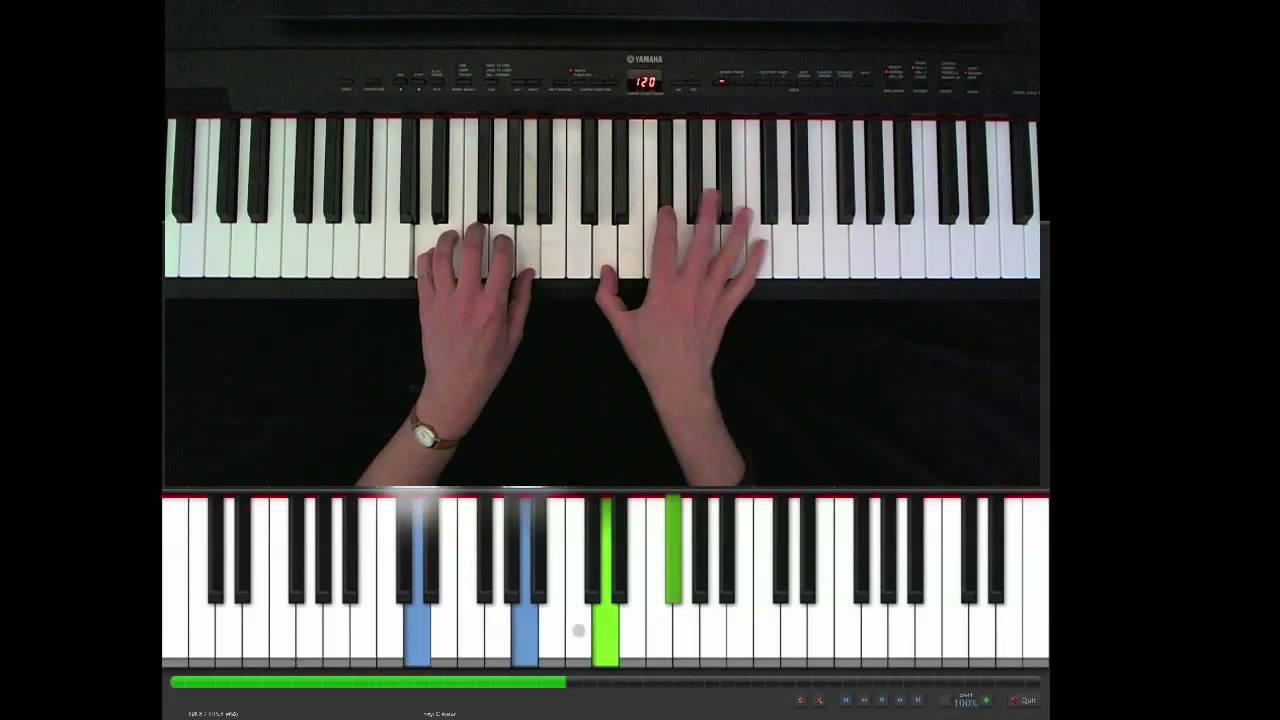 Let her go, Passenger, piano easy