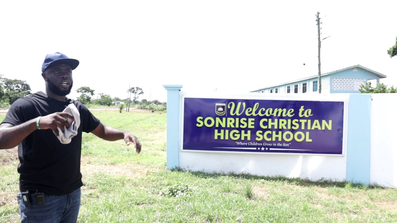 Touring Sonrise Christian SHS With @kwadwosheldonstudios  (Notable Alumnus)