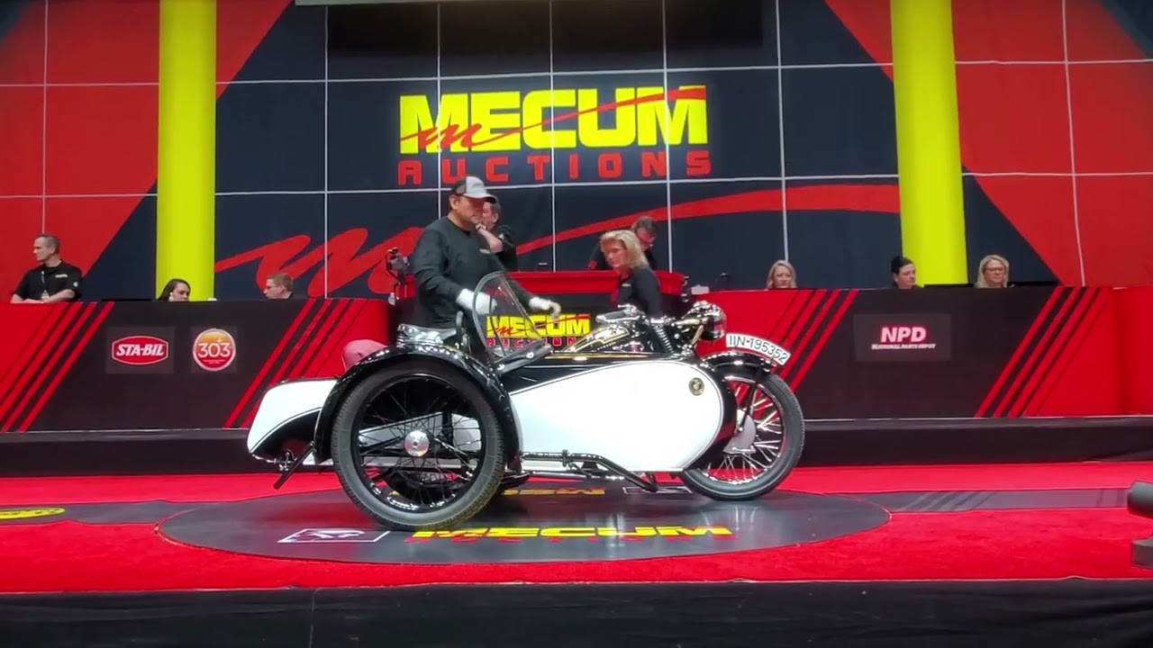 1938 Zundapp K800... a record sale @Mecums Motorcycle Auction.