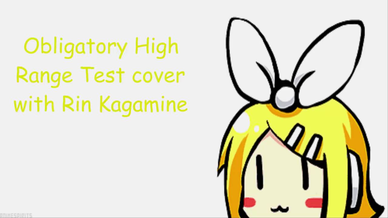 【Kagamine Rin V4X Power】High Range Test