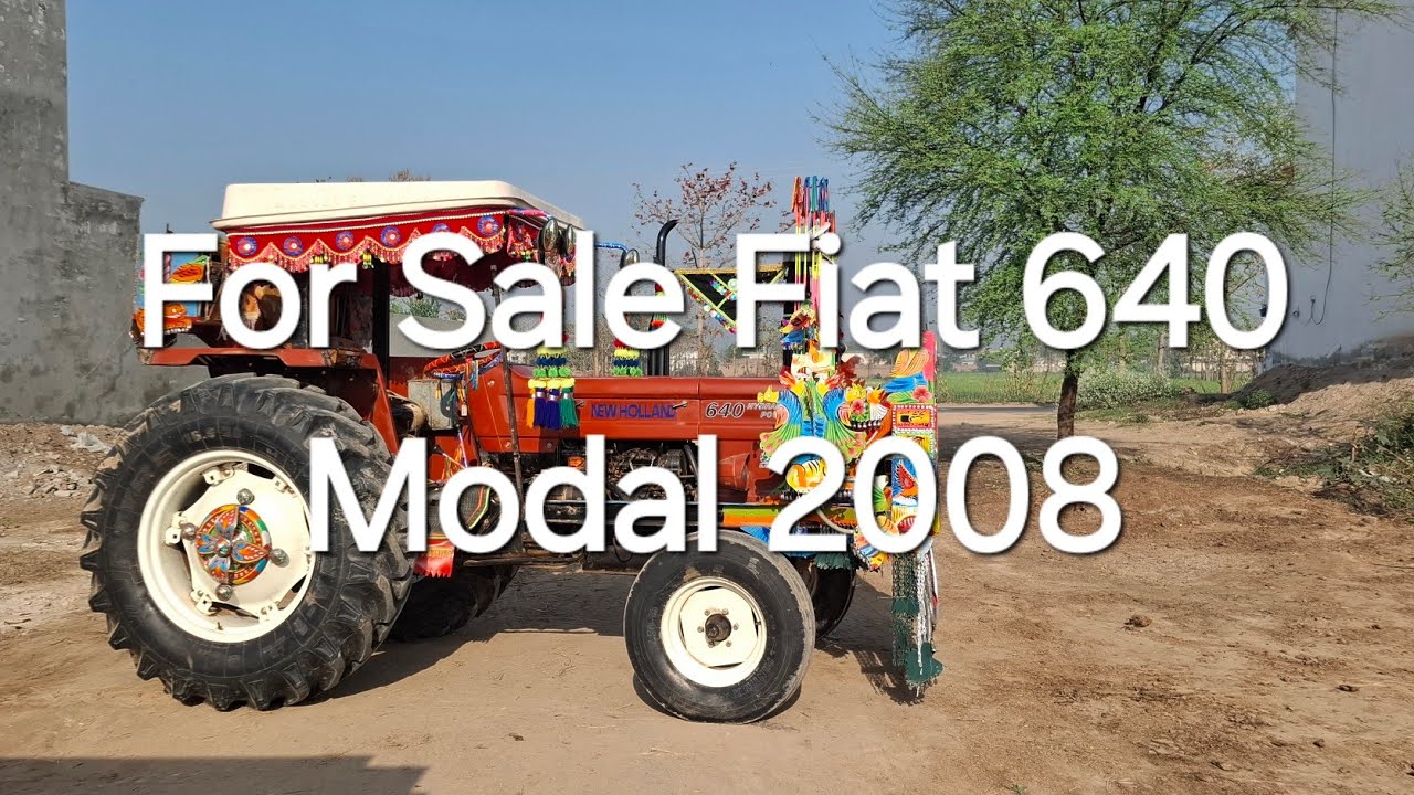 Old Tractor For Sale Fiat 640 Modal 2008|For Sale Fiat 640 Modal 2008 @noontractor5978 
