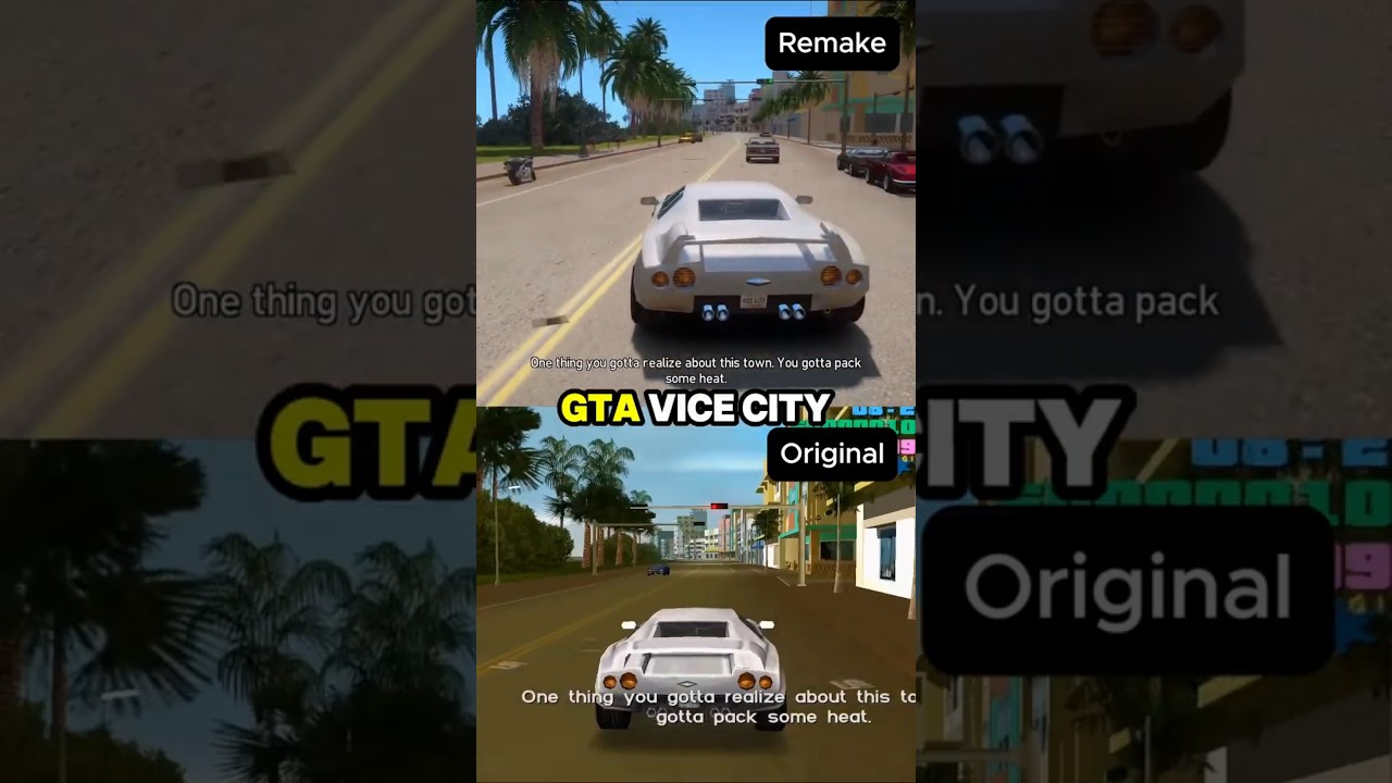 GTA Vice City NEXTGEN REMAKE  #gta  #gaming  #gamingvideos