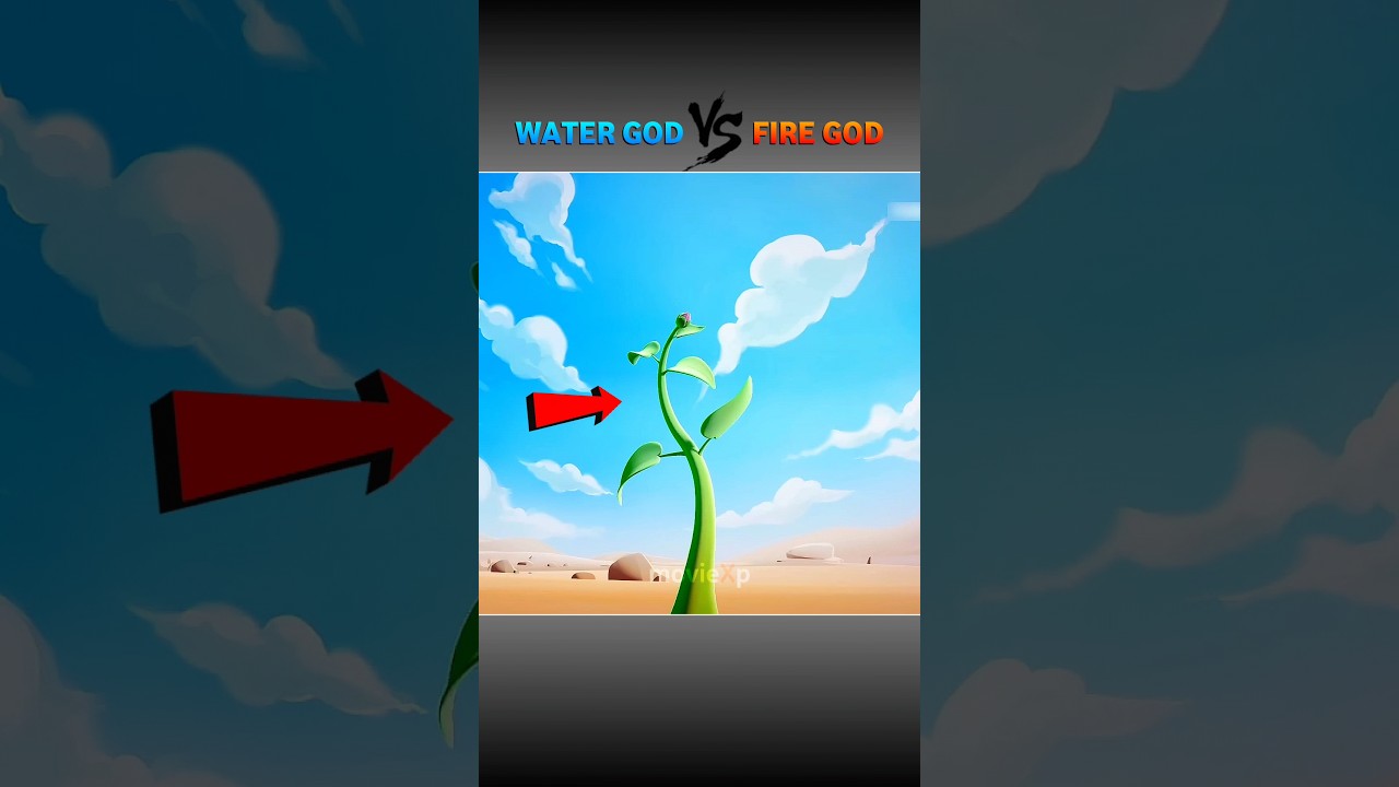 Water God  VS  Fire God...🌷