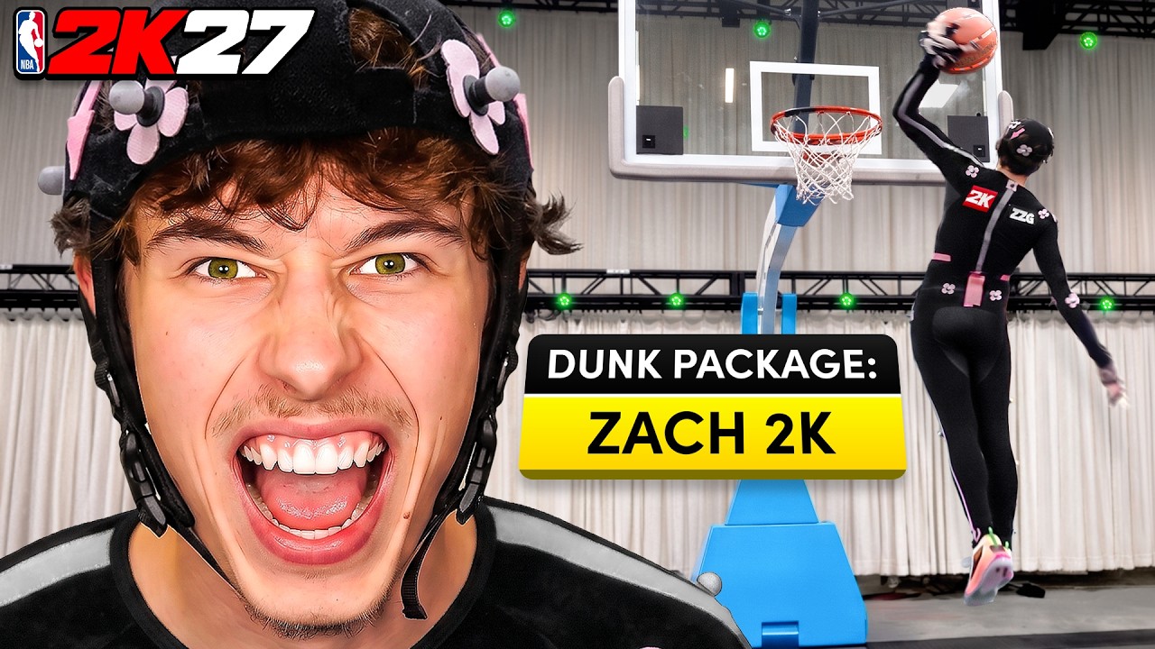 Мои данки добавили в NBA 2K27 через сканирование