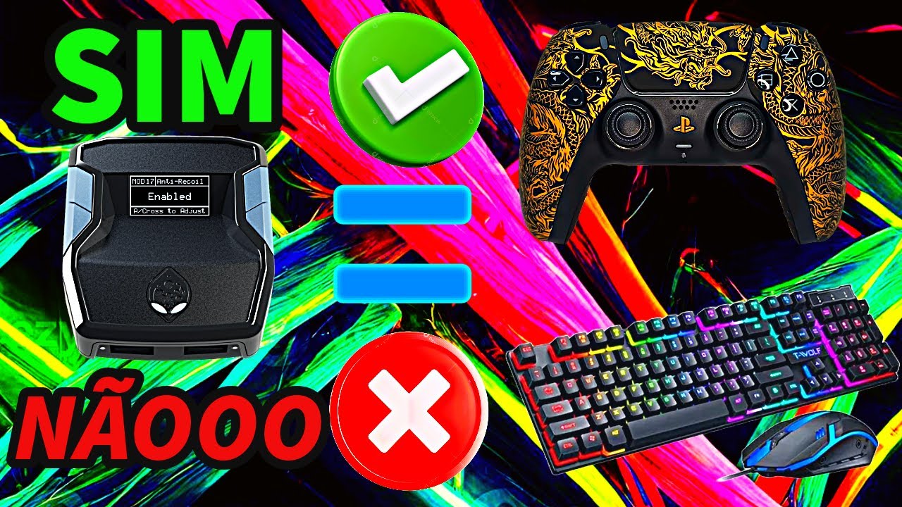 Mouse vs Controle no CRONUS ZEN qual melhor! no WARZONE