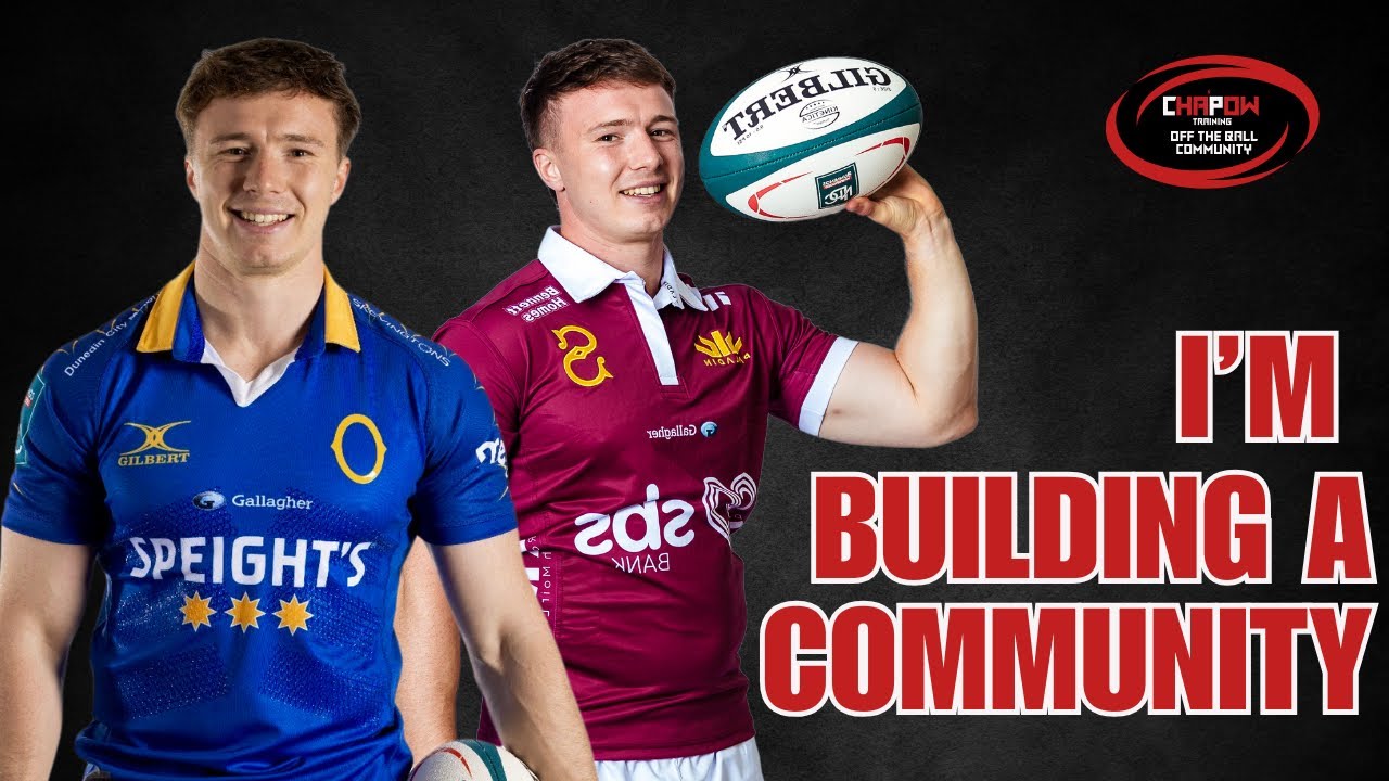 I’m building an “off the ball” rugby community 🏉 