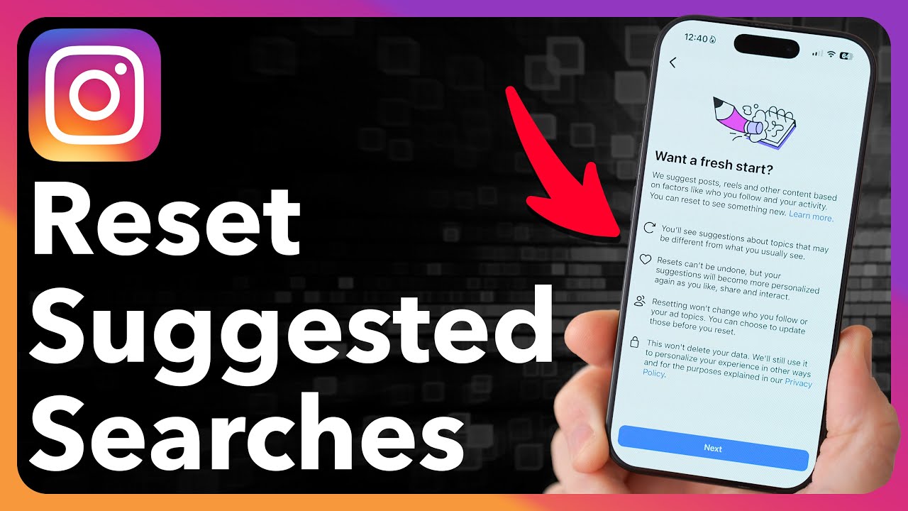 How To Reset Instagram Search Suggestions