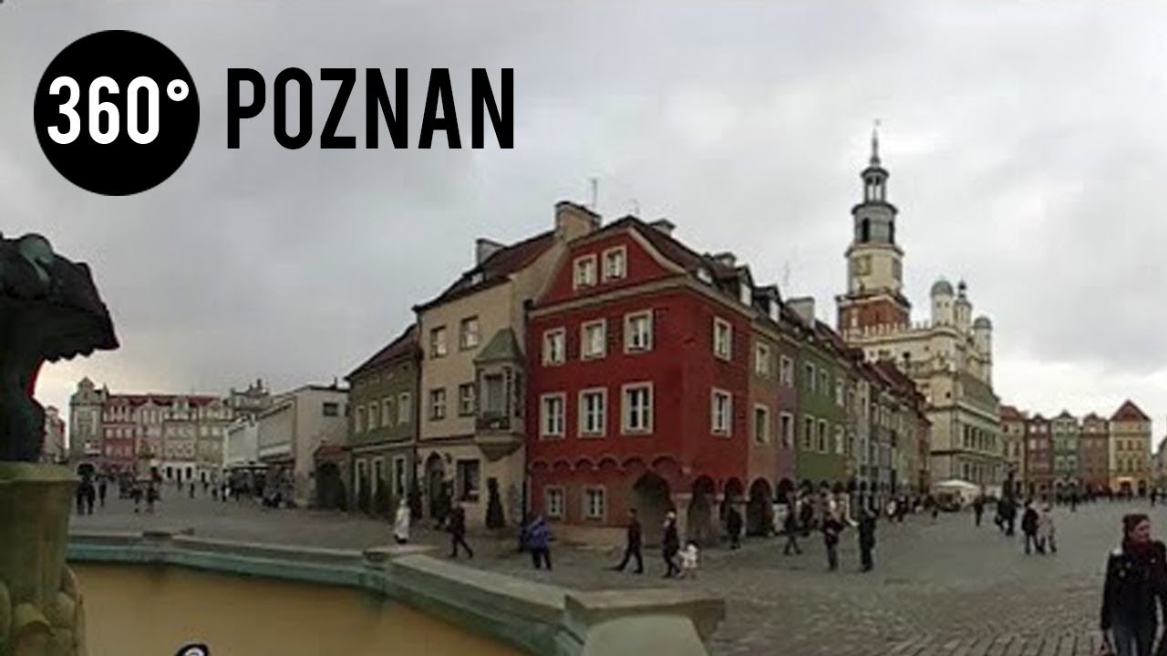POZNAN (POLONIA) EN 360 GRADOS VR | SAMSUNG GEAR 360 VÍDEO TEST