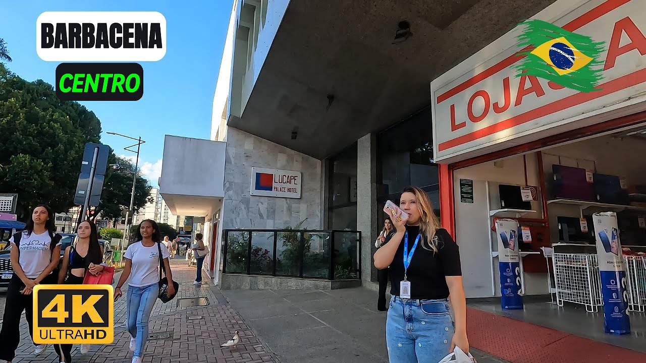 Barbacena, Centro, Minas Gerais  |  Brazil Walking Tour 2024