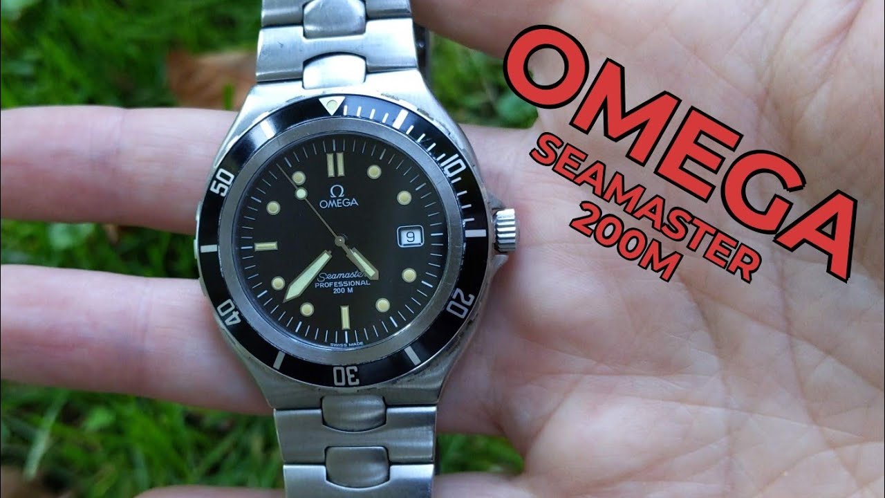 Часы Omega Seamaster 200m «до выпуска Bond»: уникальные часы 1980-х годов, которые удивительно ст...