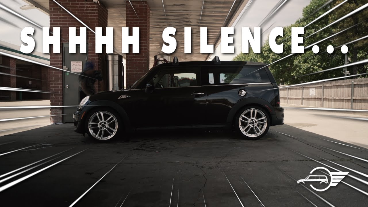 I shot a SHORT FILM!! | Mini R55 Clubman S full detail *ASMR inspired