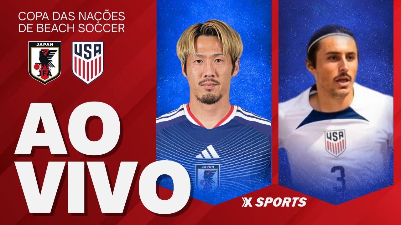 JAPÃO X ESTADOS UNIDOS - SEMIFINAL - COPA DAS NAÇÕES DE BEACH SOCCER - AO VIVO E COM IMAGENS