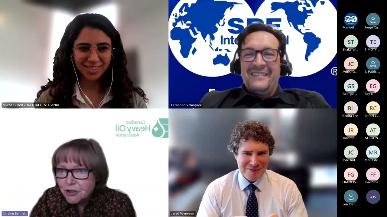 SPE Webinar Optimización del Desarrollo de Crudos Pesados: Tecnología e Innovación desde Canadá