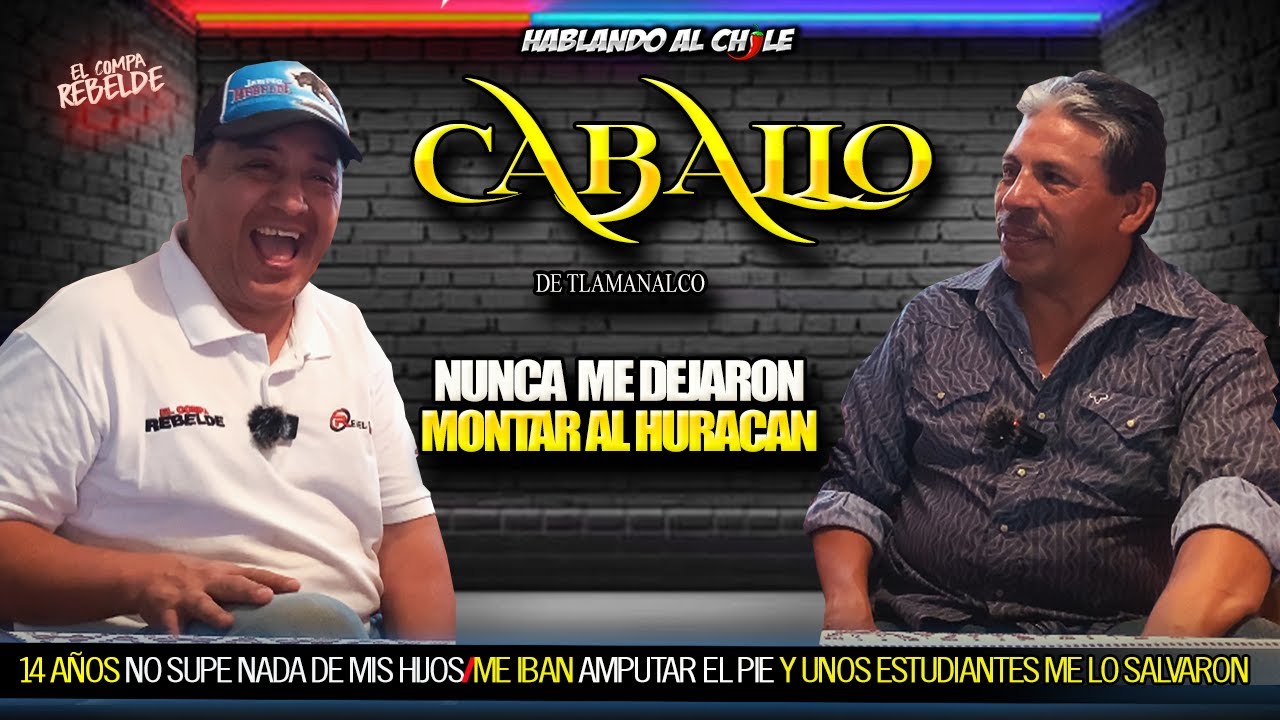 14 AÑOS NO VI A MIS HIJOS/NO ME DEJARON MONTAR AL HURACAN!!Caballo De Tlalmanalco #hablandoalchile