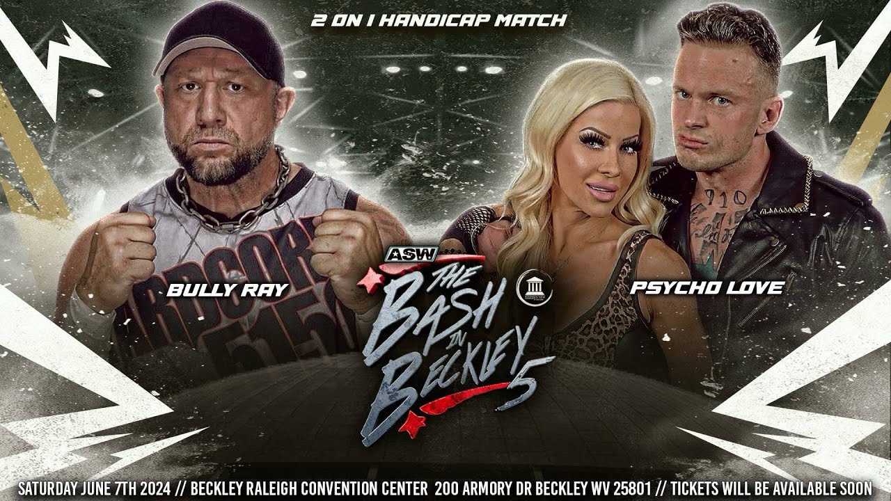 Bully Ray Vs Psycho Love Bash In Beckley 5 Raliegh County Armory Beckley West Virginia