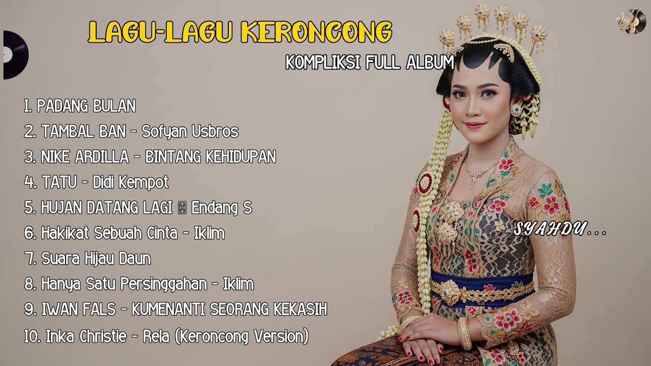 KERONCONG JADI BEDA! 😱 PADANG BULAN - TAMBAL BAN-SOFYAN USBROS Full Album Keroncong Modern 2026