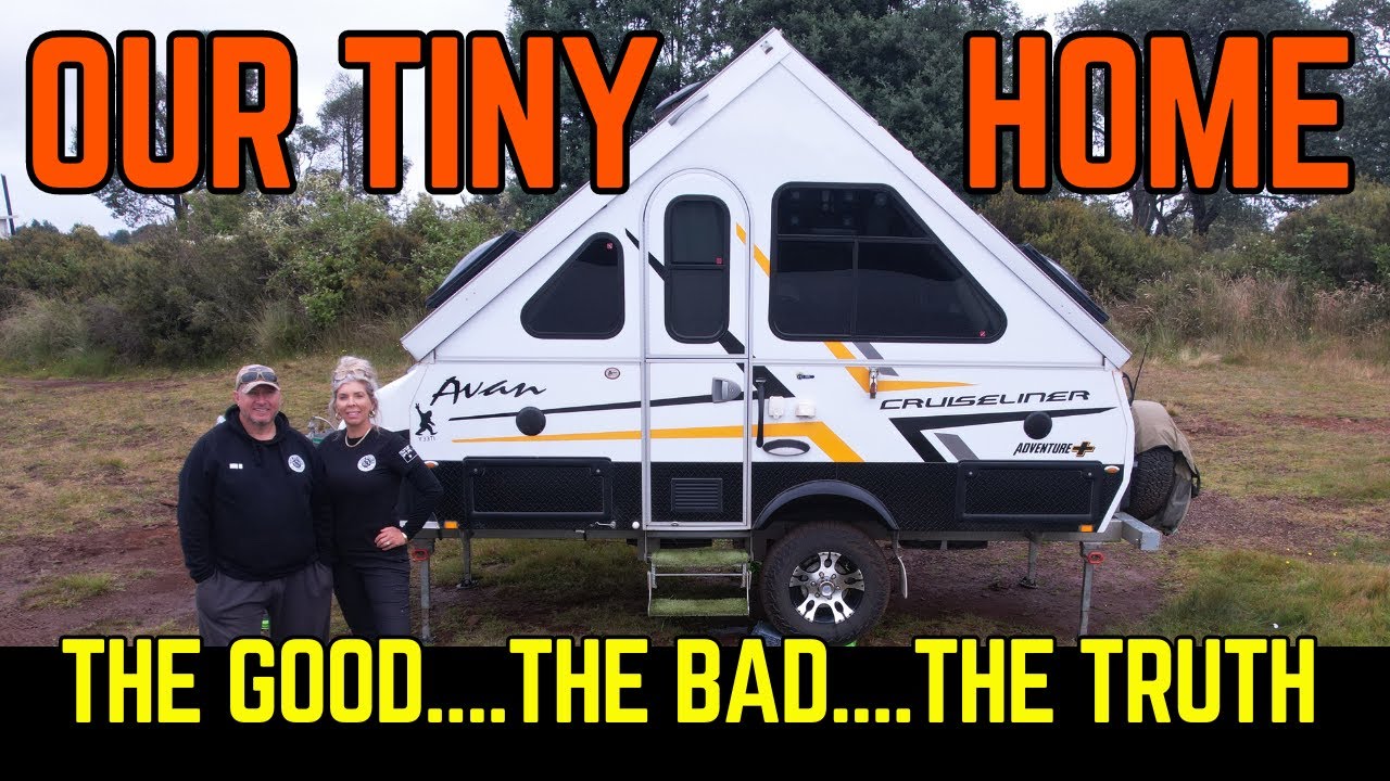OUR TINY HOME ON WHEELS-FULL TIME TRAVELLING AUSTRALIA SET UP